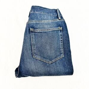 Good American Good Curve Med Wash Denim Jeans GCS113T Blue 353 Size 8 /29